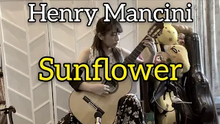 ひまわり / H.マンシーニ (クラシックギターソロ) [ Sunflower / H.Mancini (Fingerstyle solo guitar) ]