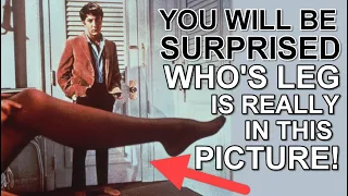 You won't believe WHO'S LEG is really in this poster from "THE GRADUATE", it's not who you think!