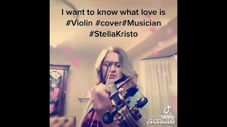 Foreigner -I want to know what love is -Violin cover by Stellakristo