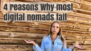 4 Reasons Why People Fail in the Digital Nomad Lifestyle