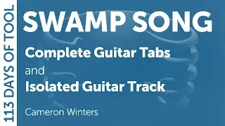 Tool - Swamp Song - Guitar Cover / Tabs / Isolated Guitar