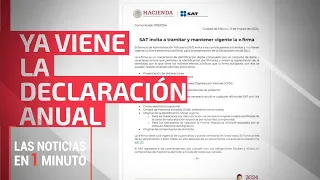 Noticias de hoy 12 de marzo de 2024, en un minuto, hasta las 19:00 horas