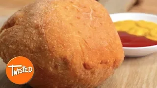 How To Make A Deep Fried Burger | Incredible Burger Recipes | Twisted