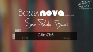 BLUESY BOSSA BACKING TRACK IN E MINOR!