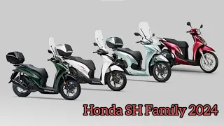 Nouveau Honda SH 2024 | SH125i - SH150i - SH350i