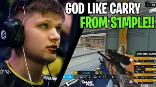 Unbelievable Performance by S1mple 81 Frags - ESL Pro League 2020