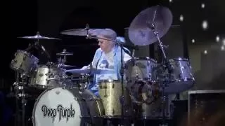 Ian Paice (short) of Deep Purple - LIVE Stockholm 2016 in UHD  4K