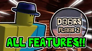 Roblox DOORS Floor 2 All *NEW FEATURES* Leaked!! (Everything Explained + Leaks)