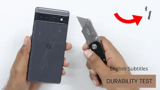 Google Pixel 6a Durability & Drop Test - It's a Weird Phone !