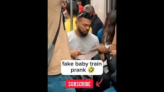 Fake Baby Train Prank To Get A Seat 🤣 Try Not To Laugh | Funny Prank Comedy