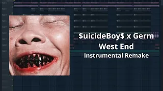 $uicideBoy$ - West End FL Studio Instrumental Remake (reprod. by iBlazeManz)