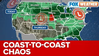 Powerful Coast-to-Coast Storm To Hit 30+ States With Heavy Rain, Snow And Severe Weather