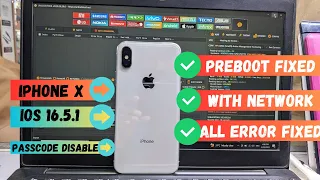 Bypass  iPhone/iPad IOS 16.5.1 unlocktool I passcode disable bypass with network