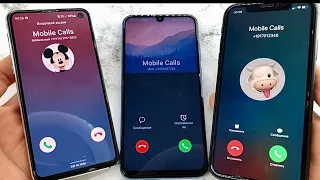 Incoming Calls: iPhone 11, Honor 10 Lite, Samsung Galaxy S10E/ Mobile Calls/ IOS vs Android