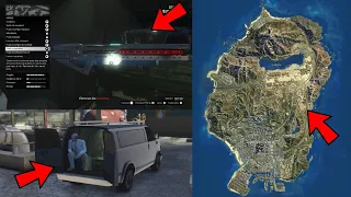 EMPLACEMENT DE LA NOUVELLE ARME SUR GTA ONLINE ?