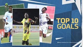 Top 10 2021 Total AFCONU20 Goals