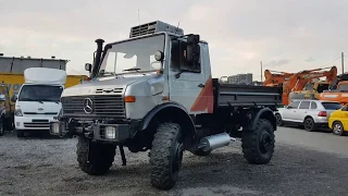 (196307) MERCEDES UNIMOG 1650/ 2001/ 3.5TON CARGO TRUCK