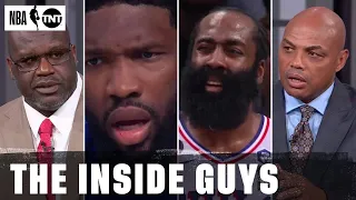 The Inside Guys Discuss Embiid's Flagrant 1 + Harden's Ejection In Game 3 | NBA on TNT