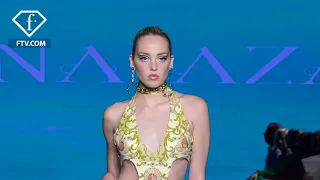 Shining and tribal by Giannina Azar, S/S 22, Miami Swim Week | FashionTV | FTV