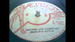 Hopeton Lewis sounds and pressure & Jackie Paris see and blind