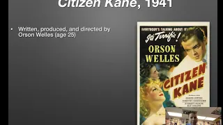 Analyzing Film, Theme, and Citizen Kane Introduction