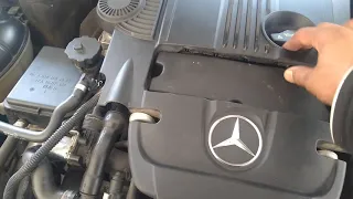 TEMPERATURE sensor Location BENZ  C250 MY 2010