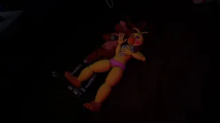 [FNAF C4D SPEED ART] Foxy x Toy Chica 5 (IMAGE)