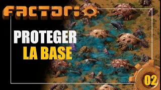 FACTORIO TUTORIAL 2023 | PROTEGER LA BASE | Gameplay Español Ep 2