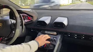 Lamborghini Performante Crazy launch control