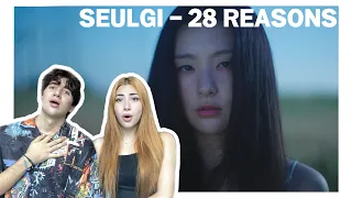 슬기 슬기 '28가지 이유' MV & 앨범 예고편 REACTION!!