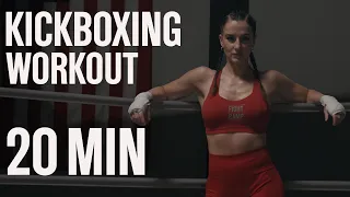 20-Minute Cardio Kickboxing Workout | Get Ready to SWEAT!!