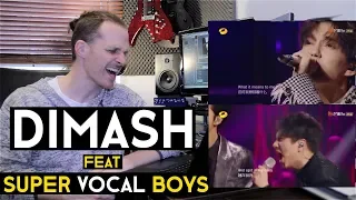 Vocal Coach REACTS to DIMASH & SUPER VOCAL BOYS Singer