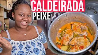 FIZEMOS CALDEIRADA DE PEIXE em Moçambique