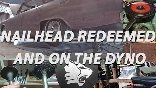 Nailhead redeemed and on the dyno! The Buick 401 is back in the car, and better than ever!