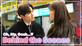 YoonA can't compete with the adorable Junho☺ | | BTS ep. 10 | King the Land (ENG SUB)