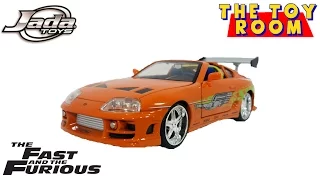 Fast And The Furious 1:24 Diecast Paul Walker's Orange Toyota Supra Review