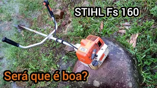 Dia de roçada no rancho,roçadeira fs 160 STIHL vale a pena?