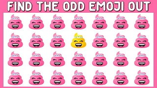 HOW GOOD ARE YOUR EYES #207 l Find The Odd Emoji Out l Emoji Puzzle Quiz