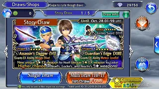 Noel and Locke EX Banner ~ Free Story Draw ~ DFFOO