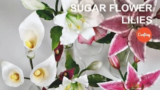 Sugar Lily | Gumpaste Sugar Flower Tutorial with cake decorator Nicholas Lodge