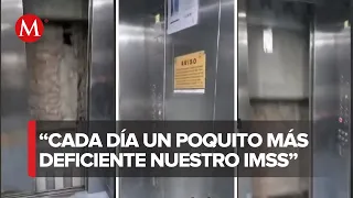 Nueva falla de elevador en el IMSS de Guadalajara