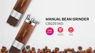 [UNBOX] Samu Giken Coffee Bean Grinder (Manual) CBG251WD