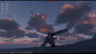 A good kill with the Mig-17 - War Thunder