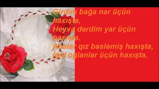 Xınayaxdı məclisləri üçün hakıştalar