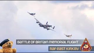 BEAUTIFUL FLYING TRIBUTE MEMORIAL FLIGHT AVRO LANCASTER, SPITFIRE & HURRICANE BBMF • RAF EAST KIRKBY