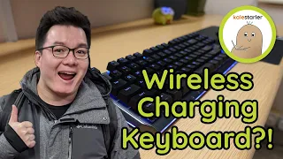 Wireless Charging Keyboard Hack