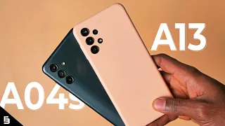 Samsung Galaxy A04s vs A13