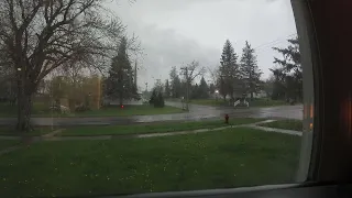 Storm of May 12, 2022 as it passed through Wessington Springs, SD