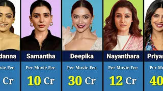 Highest PAID Indian Actresses in 2024