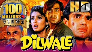 Dilwale (HD)- Bollywood Blockbuster Hindi Film | Ajay Devgn, Suniel Shetty, Raveena Tandon | दिलवाले